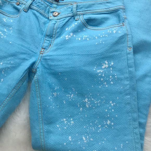 Just Cavalli Bleach stained  Skinny Jeans - Picture 5 of 10